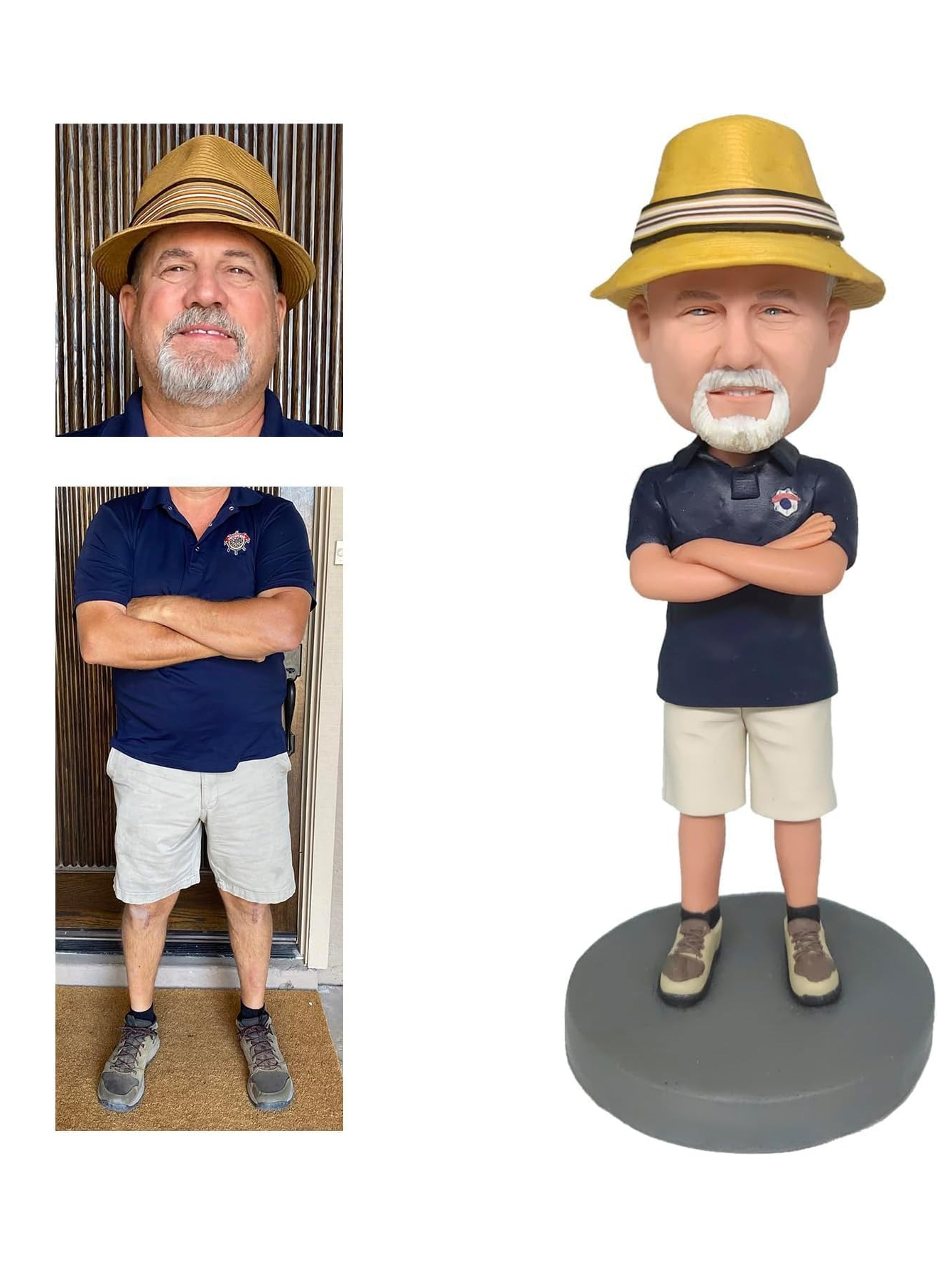 Custom Bobblehead Dolls - Hand-Carved Figurines for Birthdays/Anniversaries
